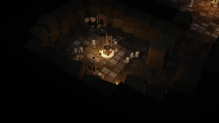 Torchlight in the Undercity. (Earlier build)